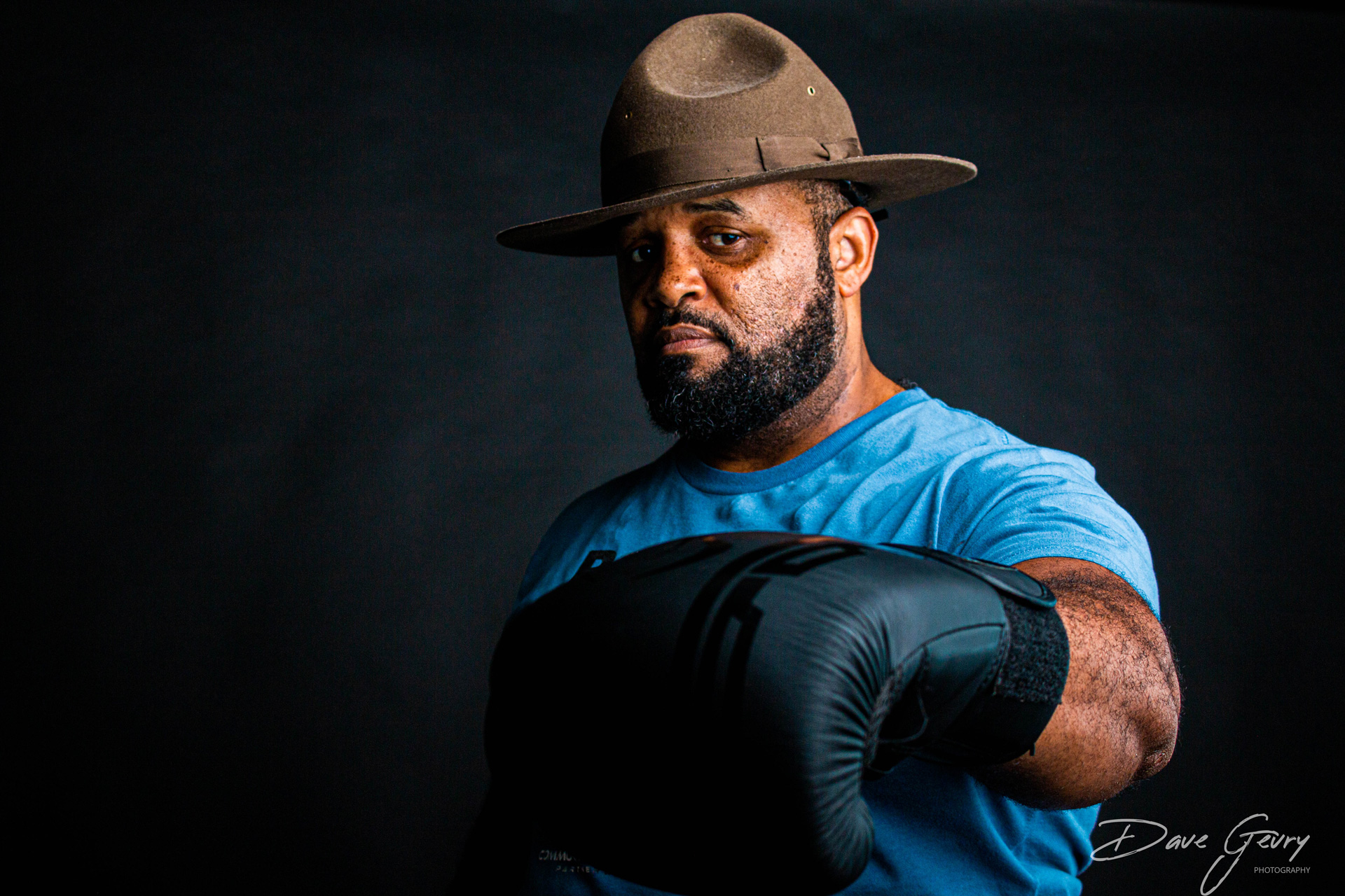 Dave Gevry Army boxing coaches local youth with CAP