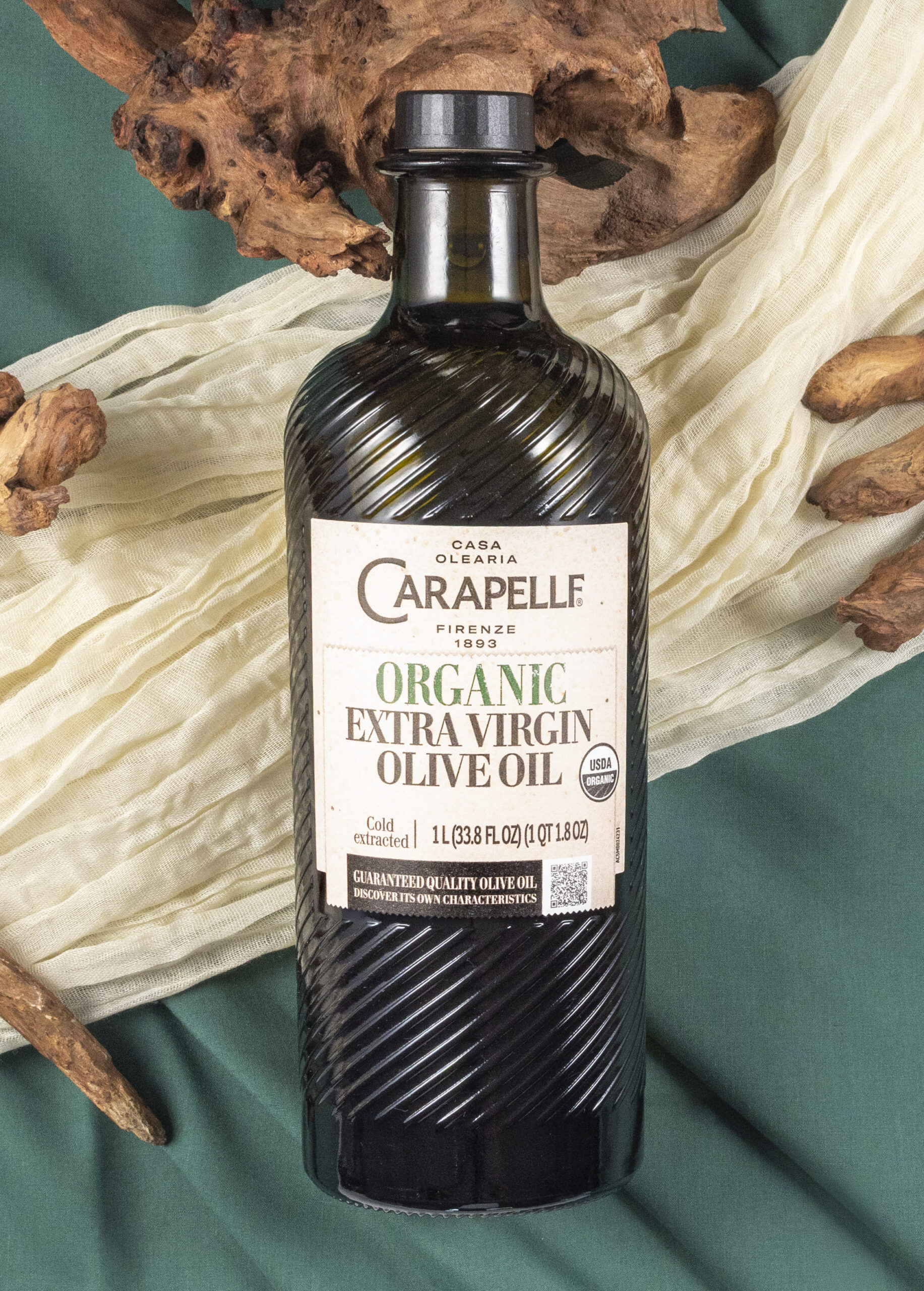 Carapelli olive oil product photograph