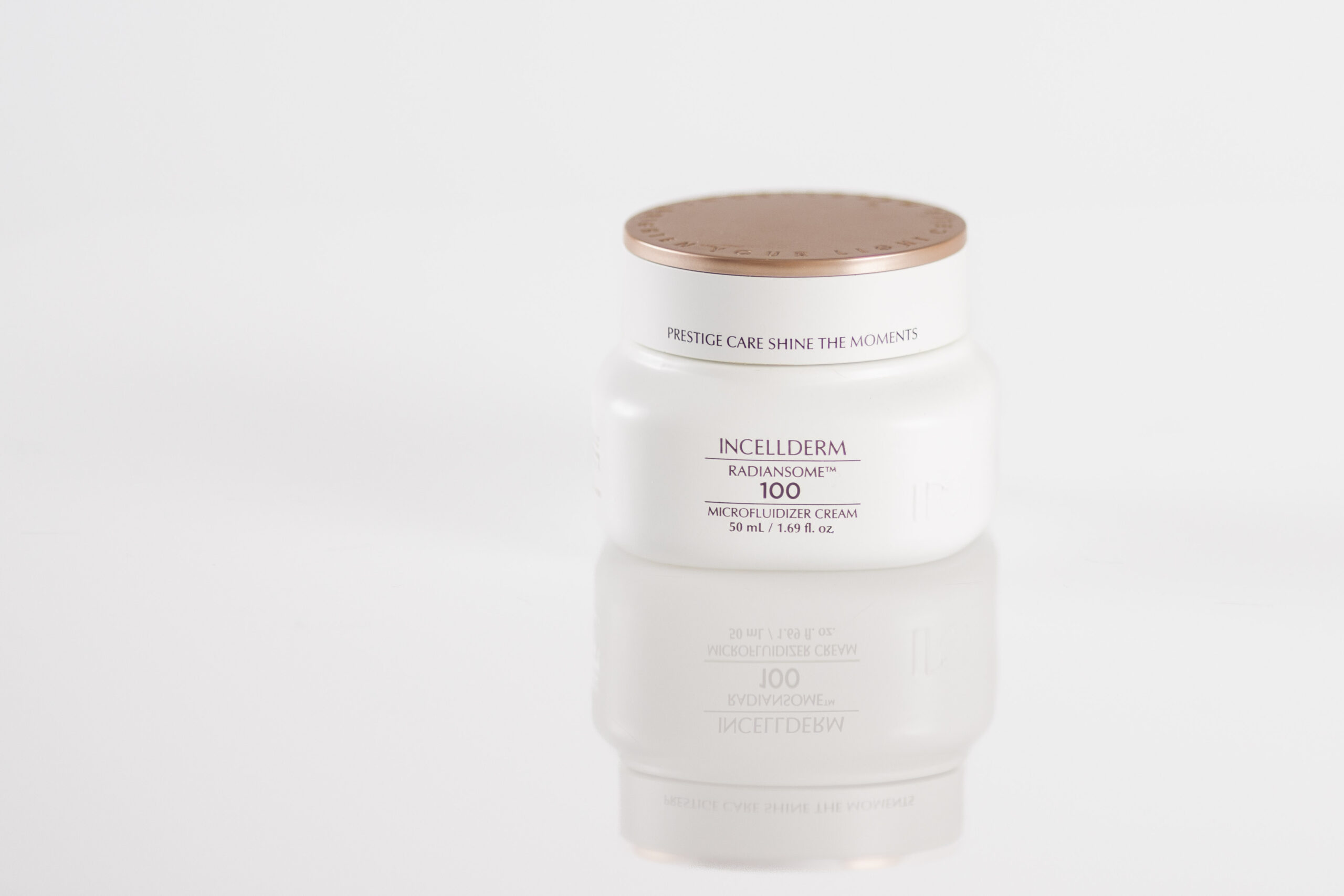 Incellderm skincare product photography