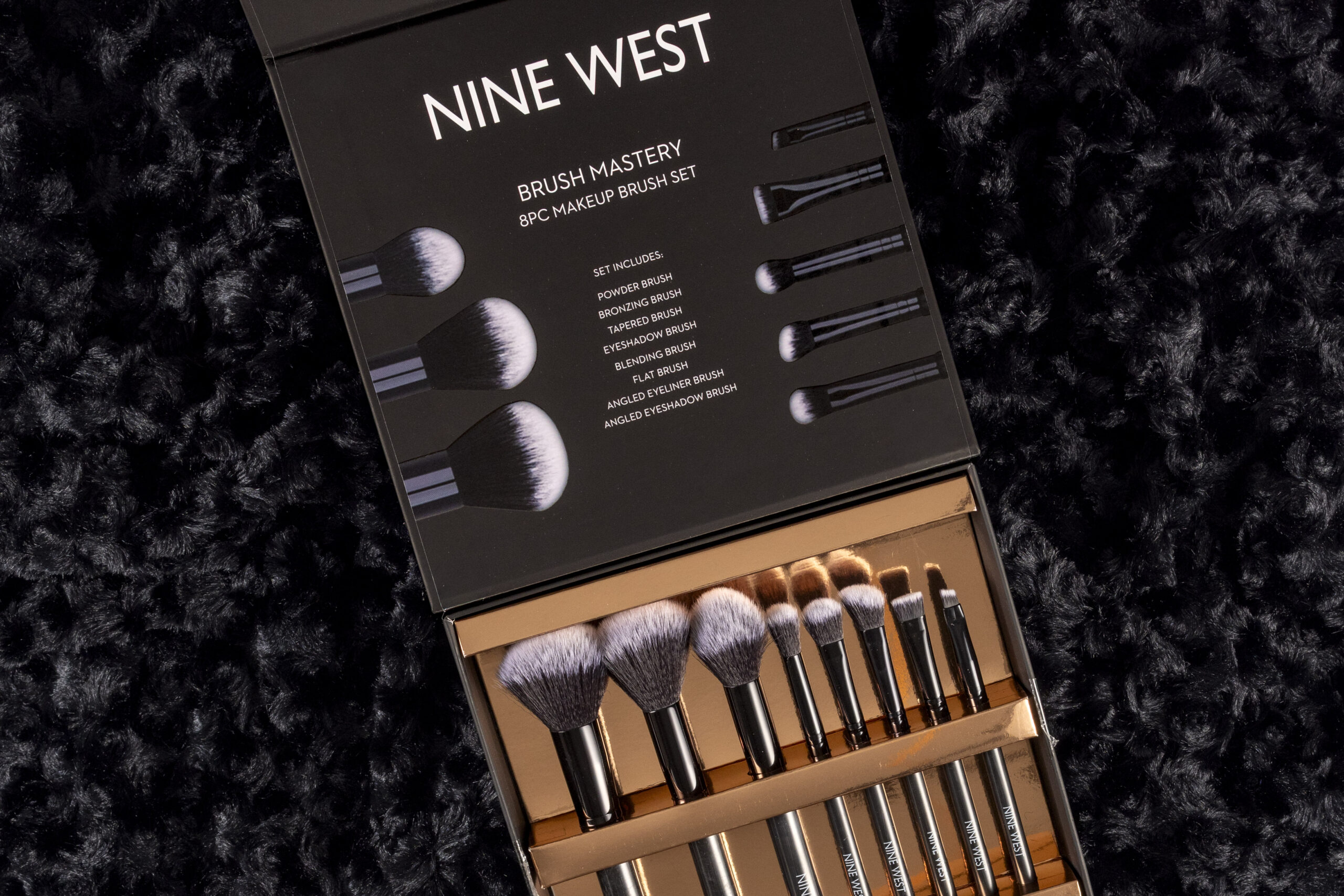 Nine West makeup brush product photography
